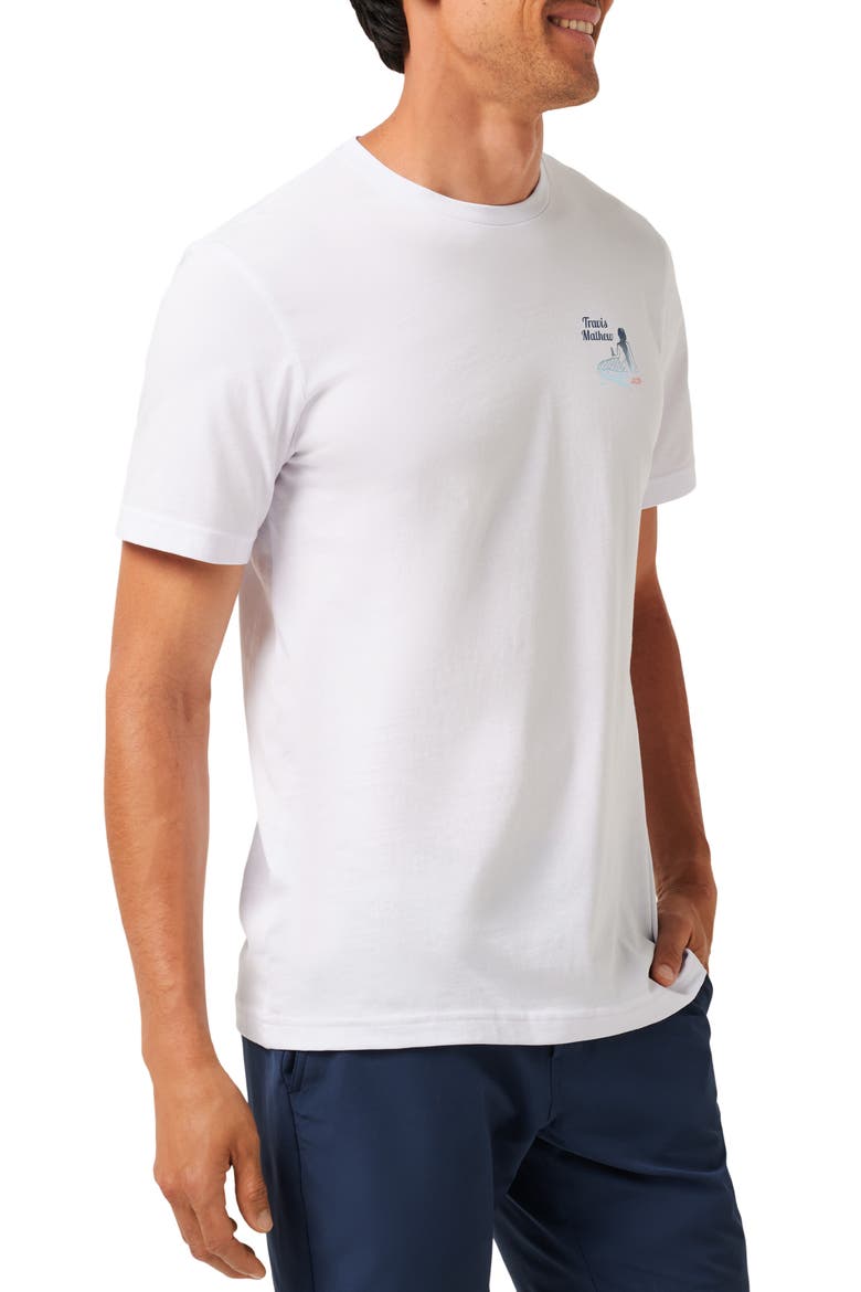 Cloudless Sky Graphic T-Shirt, Alternate, color, WHITE