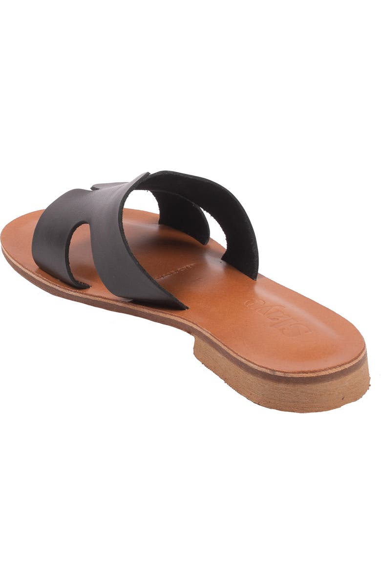 Slaye Gisele Leather Slide Sandal, Alternate, color,