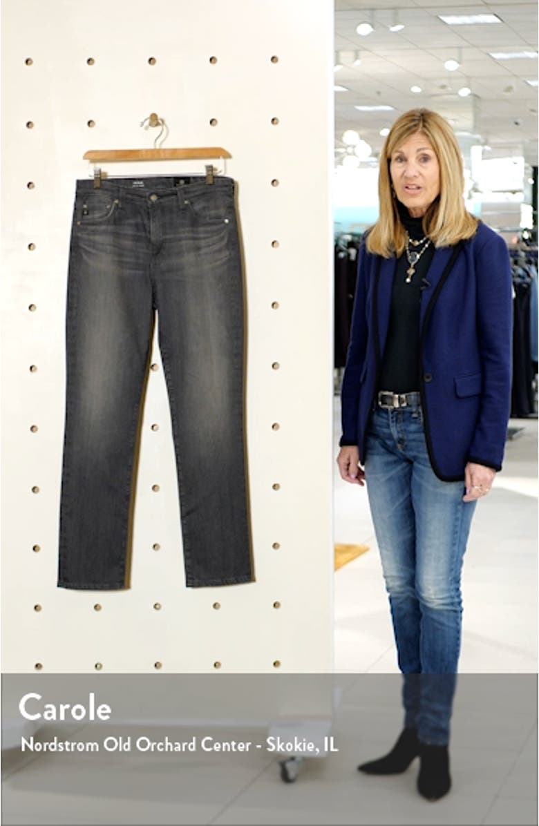 Mari Slim Ankle Straight Leg Jeans, sales video thumbnail