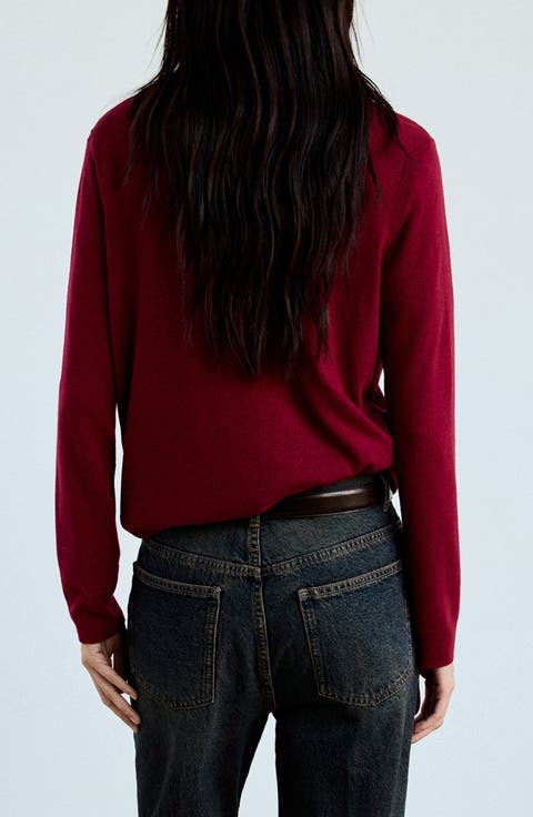 Fine Knit Crewneck Sweater