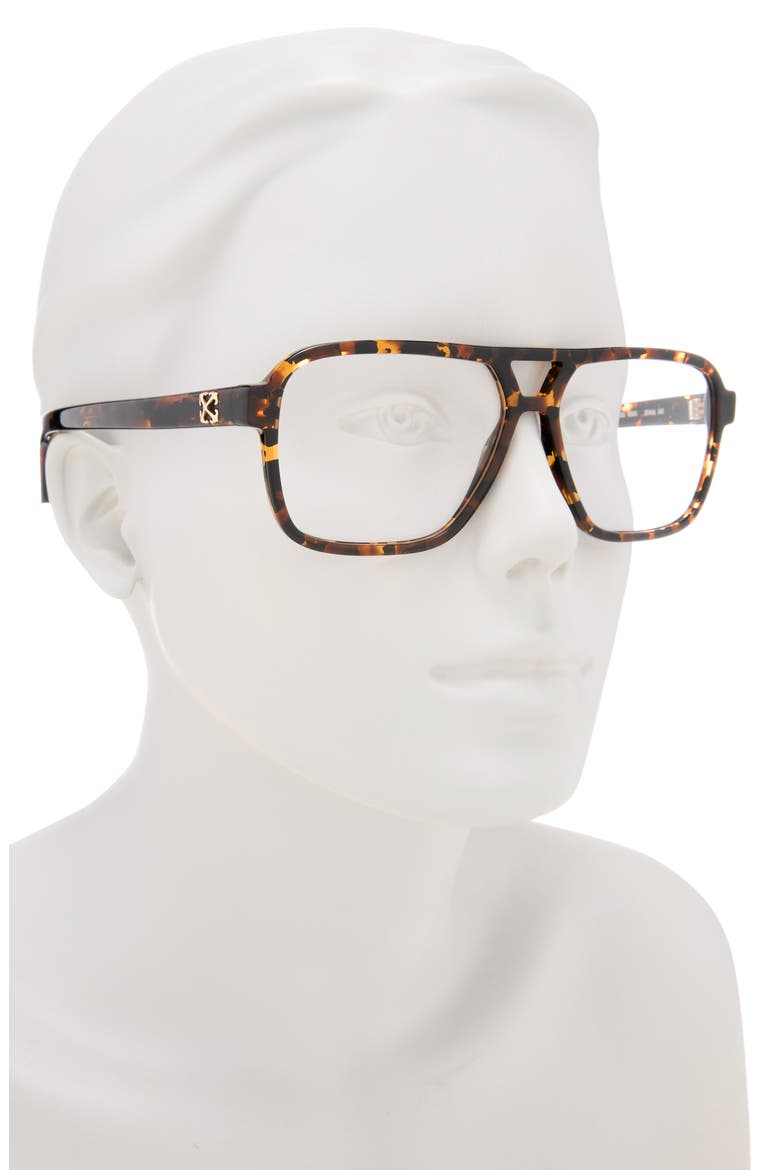 Havana Square Sunglasses, Alternate, color, HAVANA