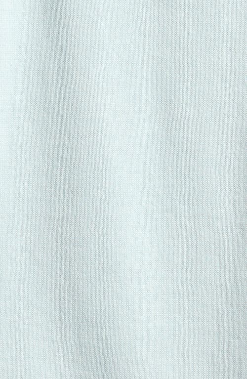 Nordstrom Tipped Cotton Sweater Romper In Blue Wander
