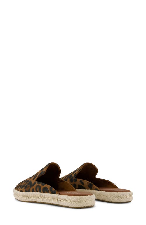 Toms Santiago Espadrille Mule In Animal Print