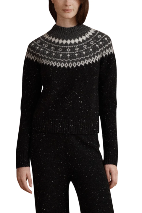 Bruna Fair Isle Cashmere Sweater
