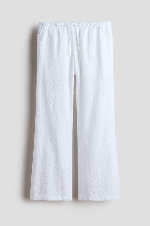 Broderie Anglaise Trousers