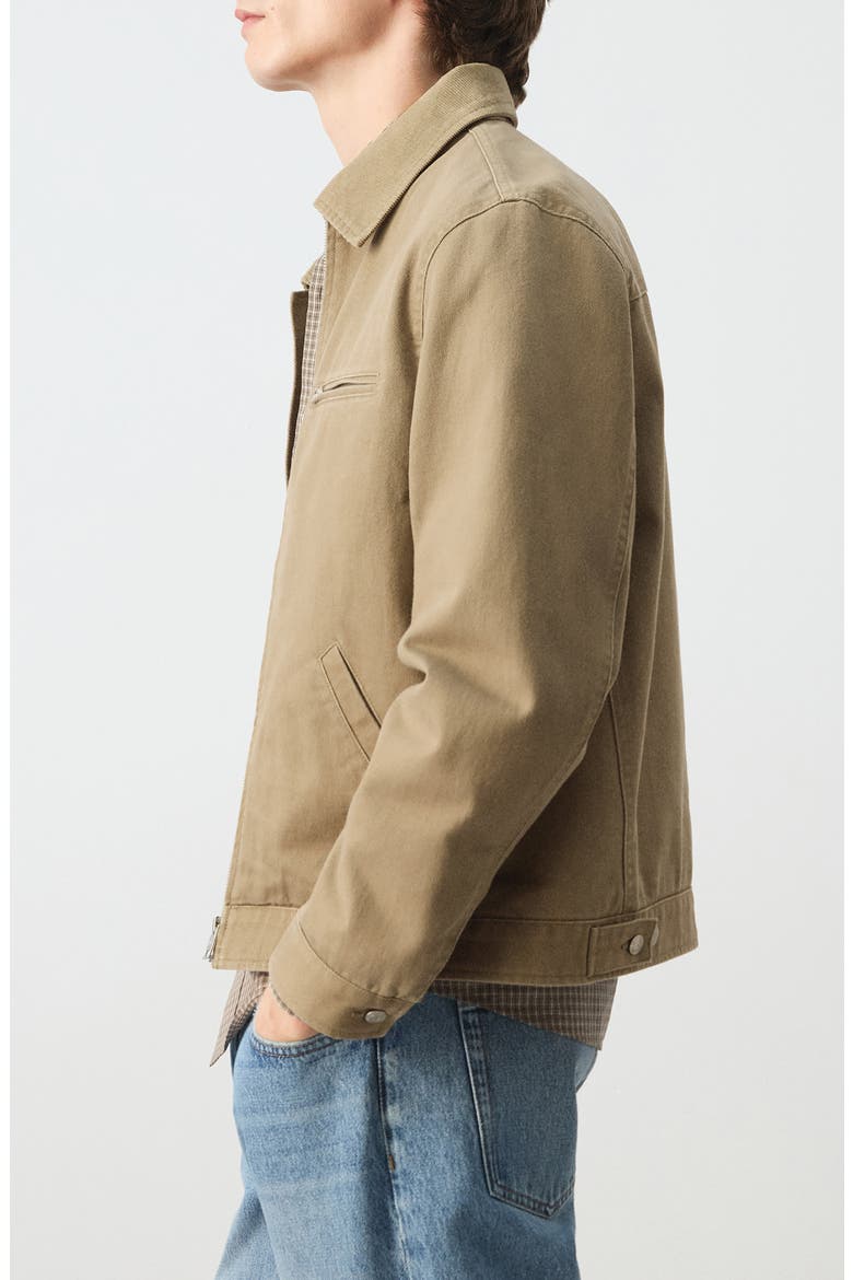 Cotton Corduroy Jacket, Alternate, color, BEIGE