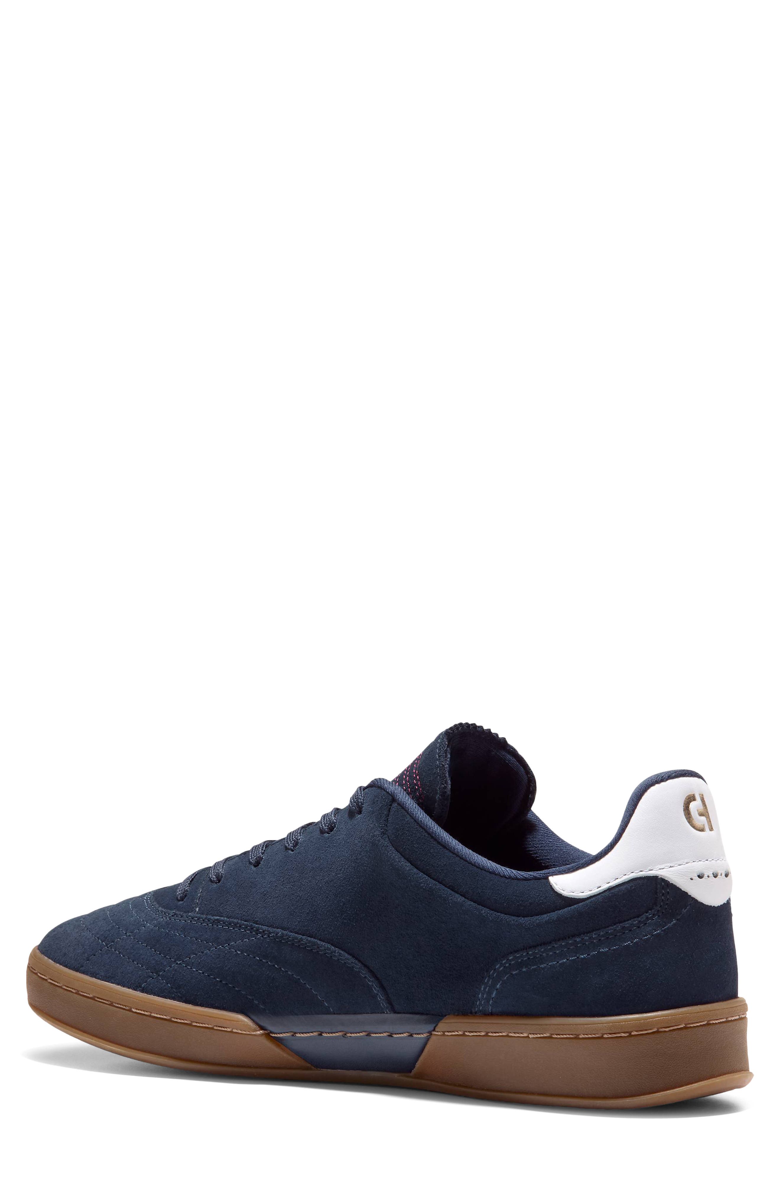 Grand Crosscourt Turfline Sneaker, Alternate, color, NAVY BLAZER SUEDES/ WHITE