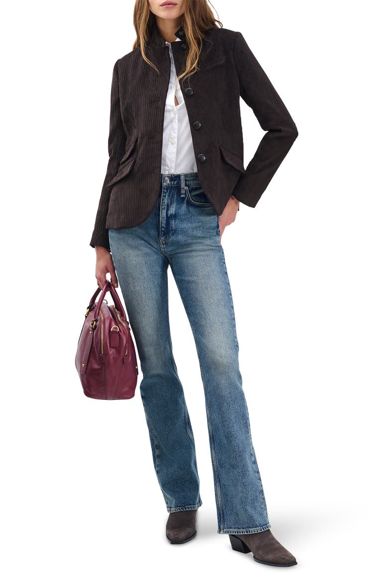 Slade Corduroy Blazer, Alternate, color, BROWN