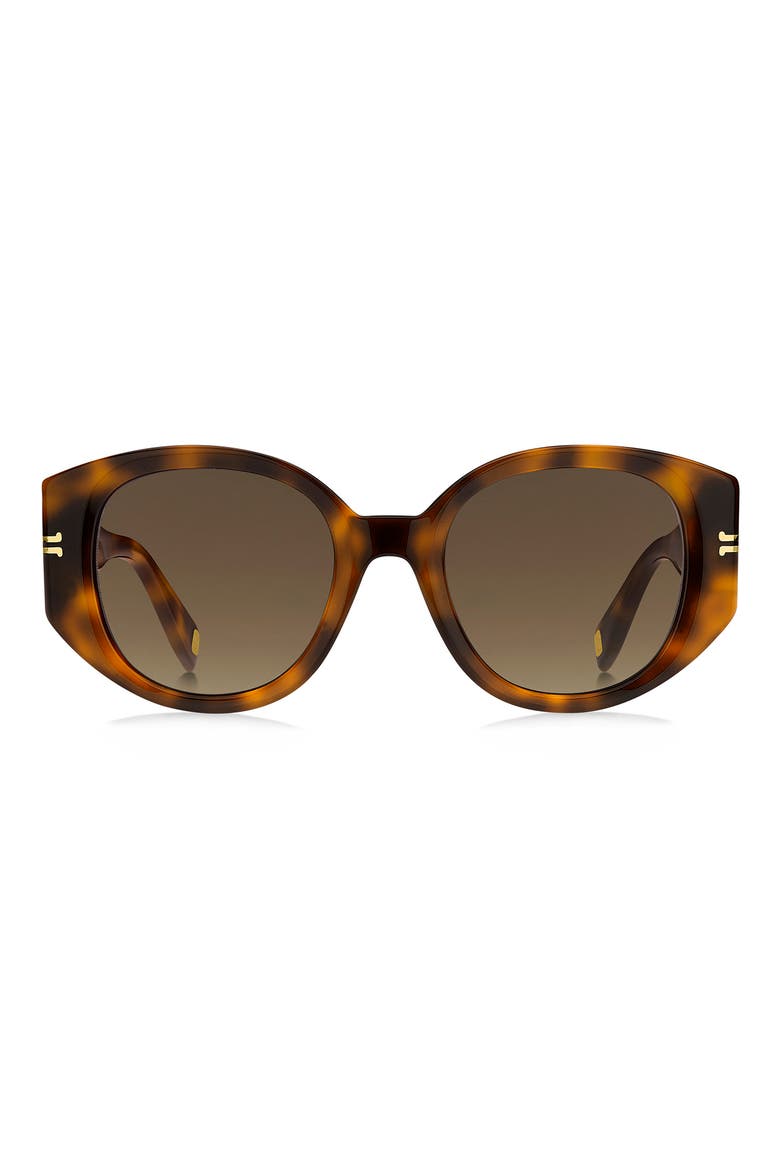 Round Sunglasses, Main, color, HAVANA/ BROWN GRADIENT