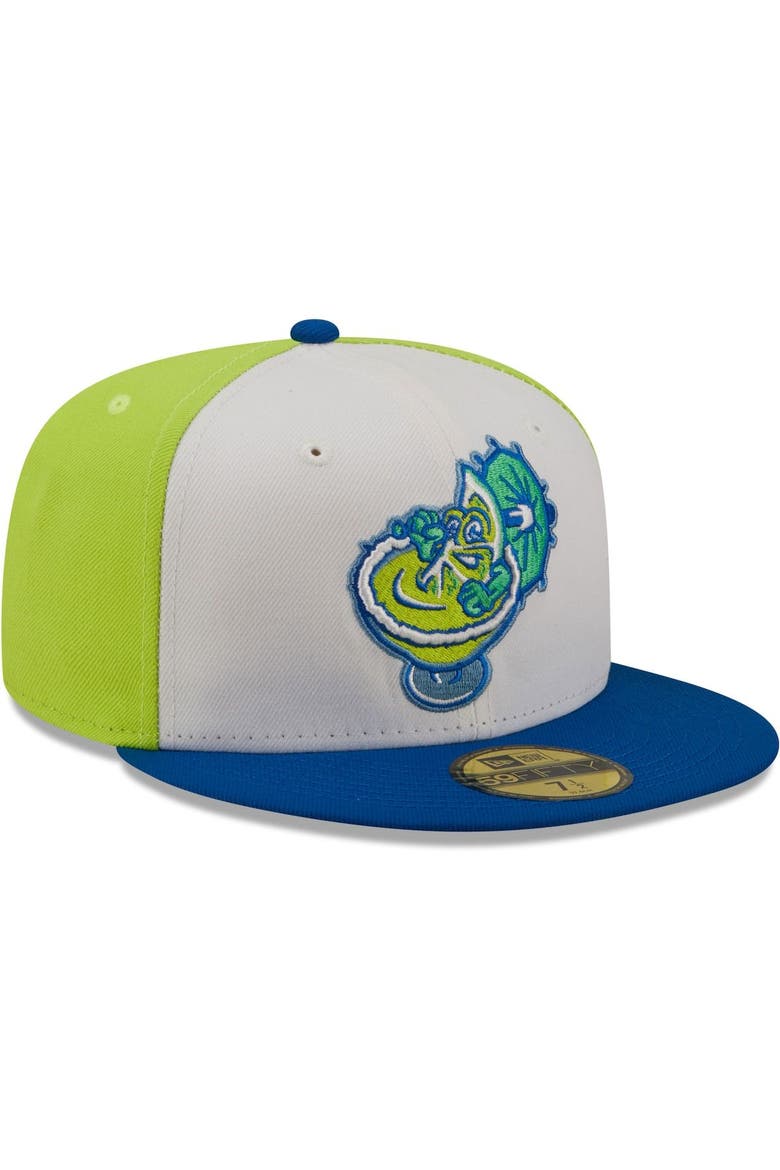 Men's New Era White/Blue Margaritas de El Paso Copa De La Diversion 59FIFTY Fitted Hat, Alternate, color, White