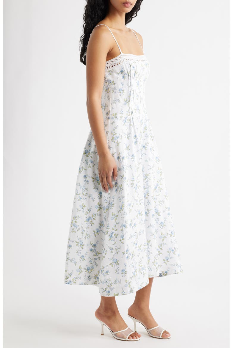 Pomona Sleeveless Linen Midi Dress, Alternate, color, NOSTALGIA