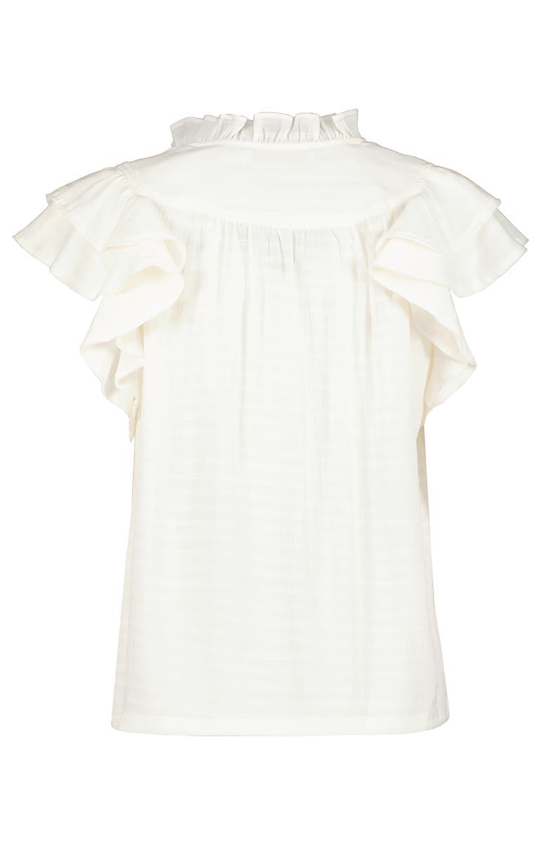 Bishop + Young Margarita Poplin Top, Alternate, color, Natural