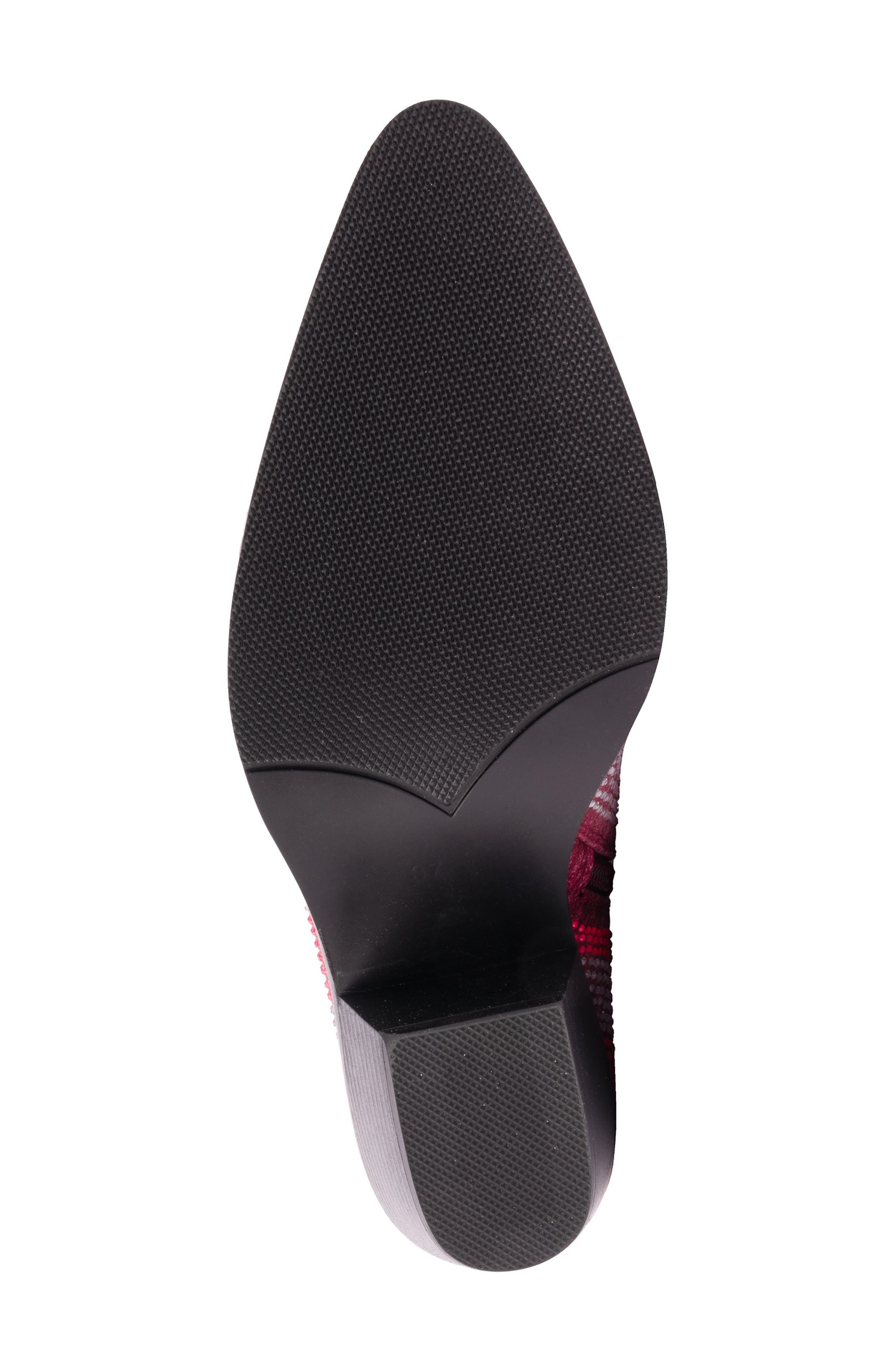 NINETY UNION Forever Rhinestone Embellished Bootie, Alternate, color, Fuchsia