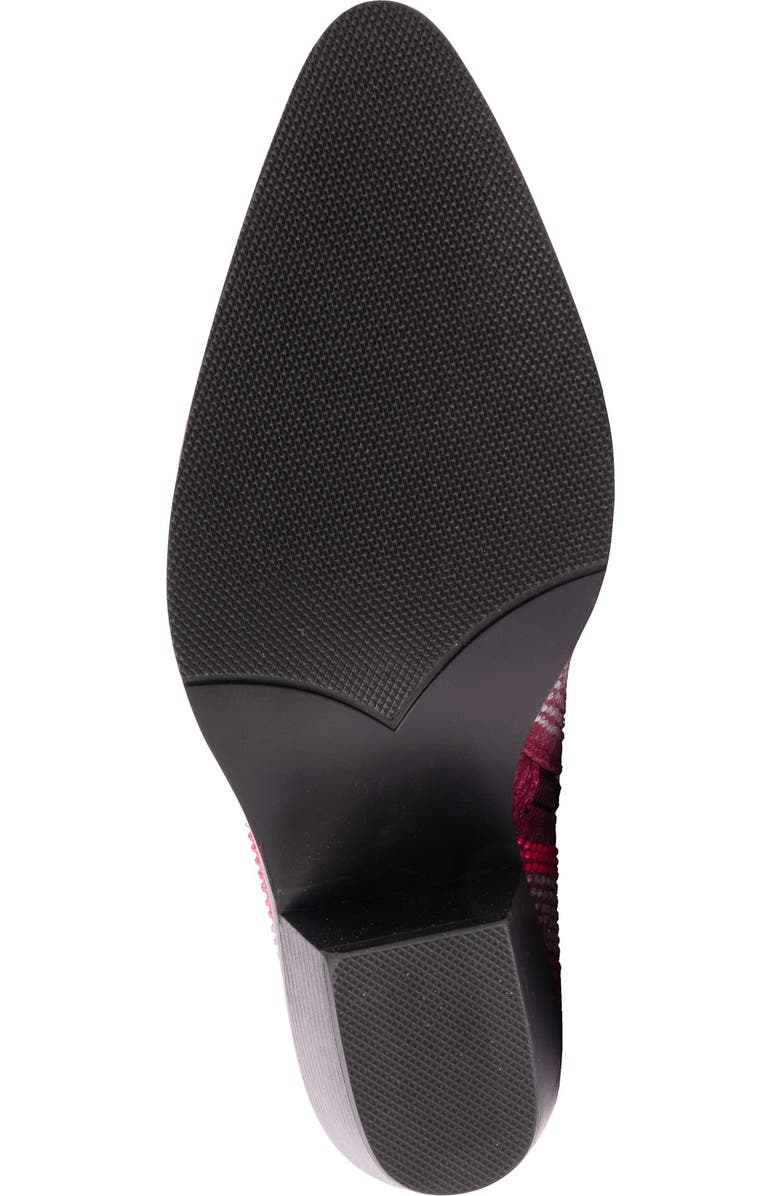 NINETY UNION Forever Rhinestone Embellished Bootie, Alternate, color, Fuchsia