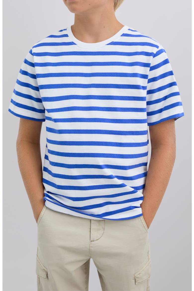 Stripestee Kids, Alternate, color, Bluestripes