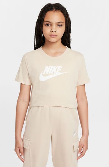 Nike Sportswear Big Kids' (girls') Cropped T-shirt