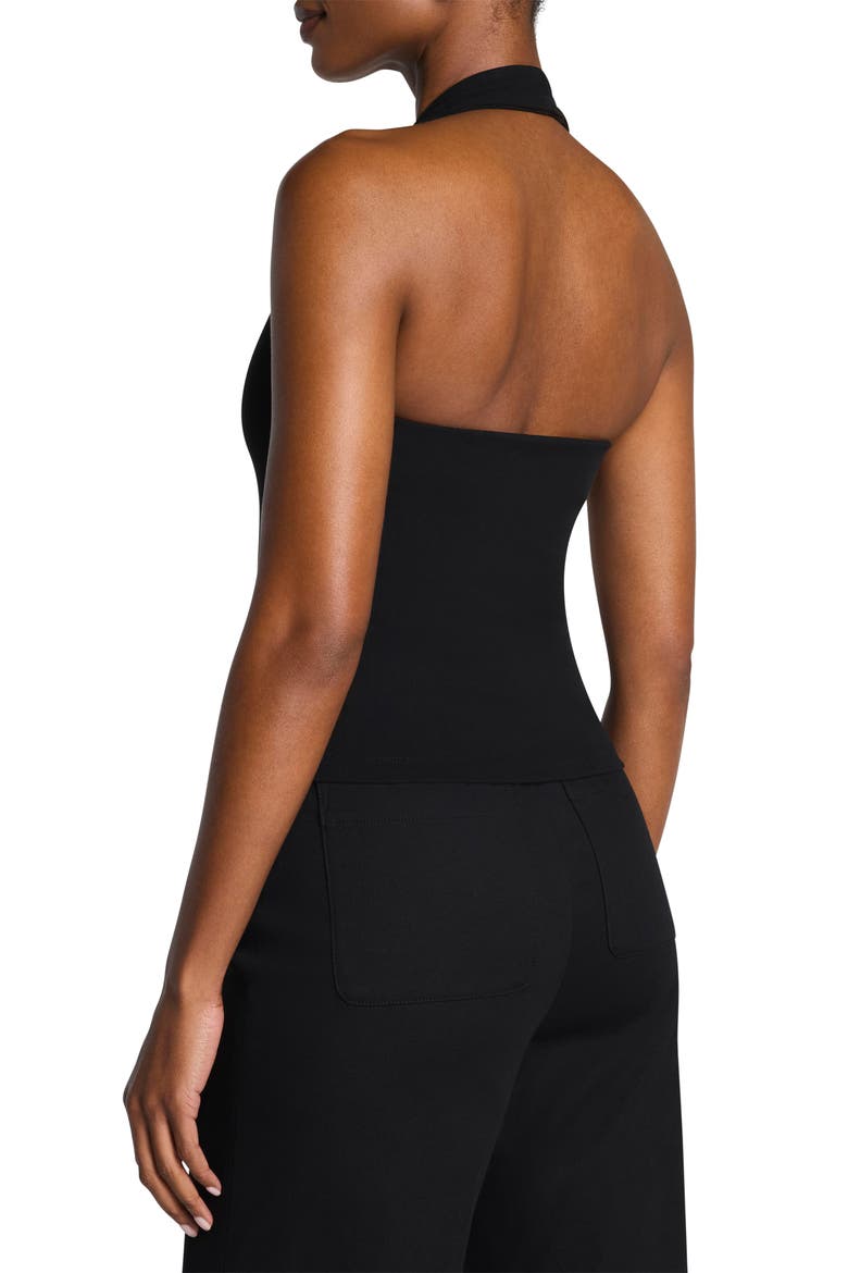 Halter Tank, Alternate, color, CLASSIC BLACK