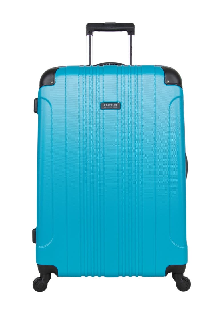 Out of Bounds Lightweight Hardside 4-Wheel Spinner Luggage, Main, color, TEAL