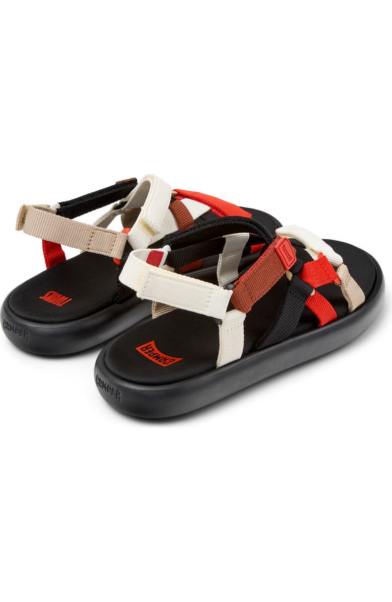 Camper Twins Sandal, Alternate, color, Red
