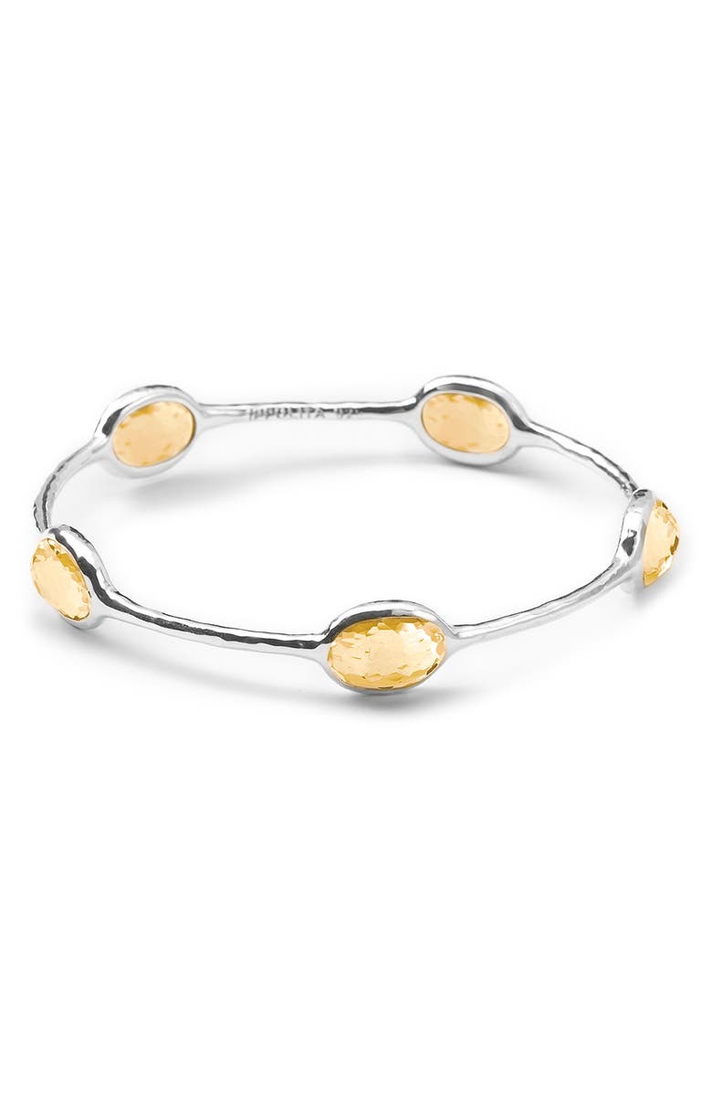 Ippolita Rock Candy Citrine Station Bangle, Main, color,