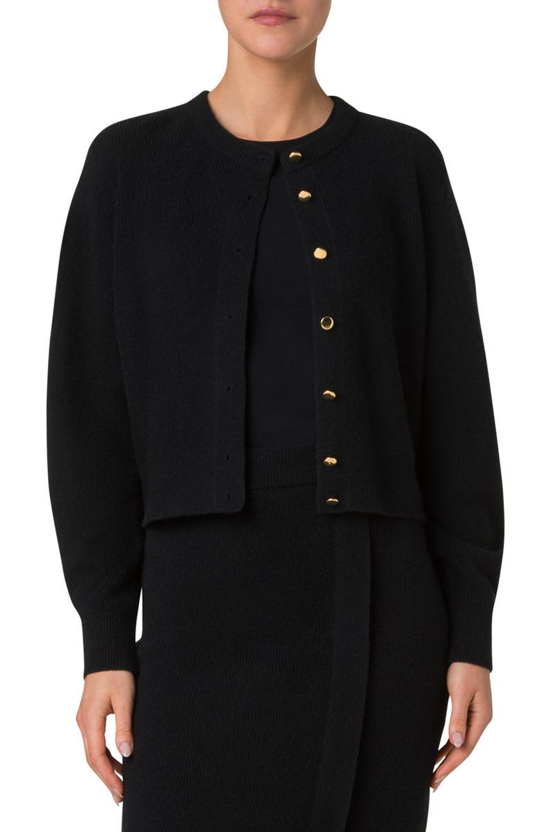 Akris Cashmere Cardigan, Main, color,