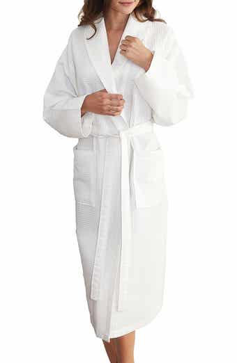 Linum Home Textiles Waffle Weave Bathrobe