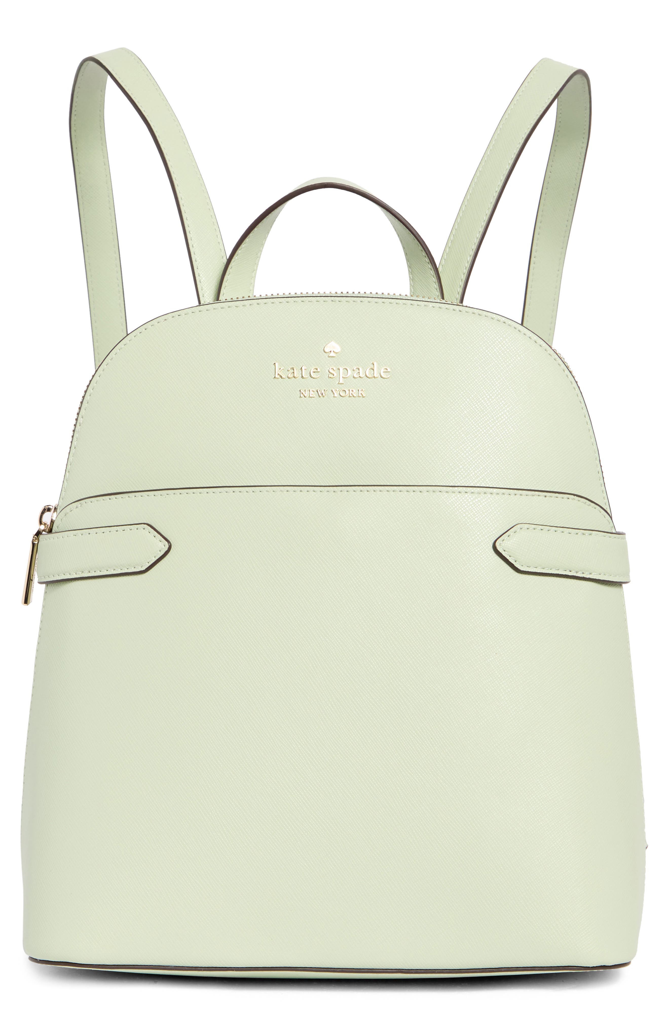 staci saffiano leather dome backpack