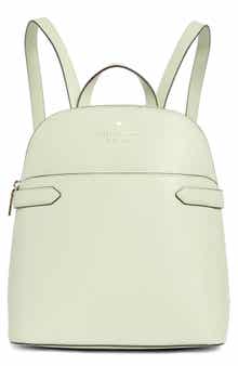 staci saffiano leather dome backpack
