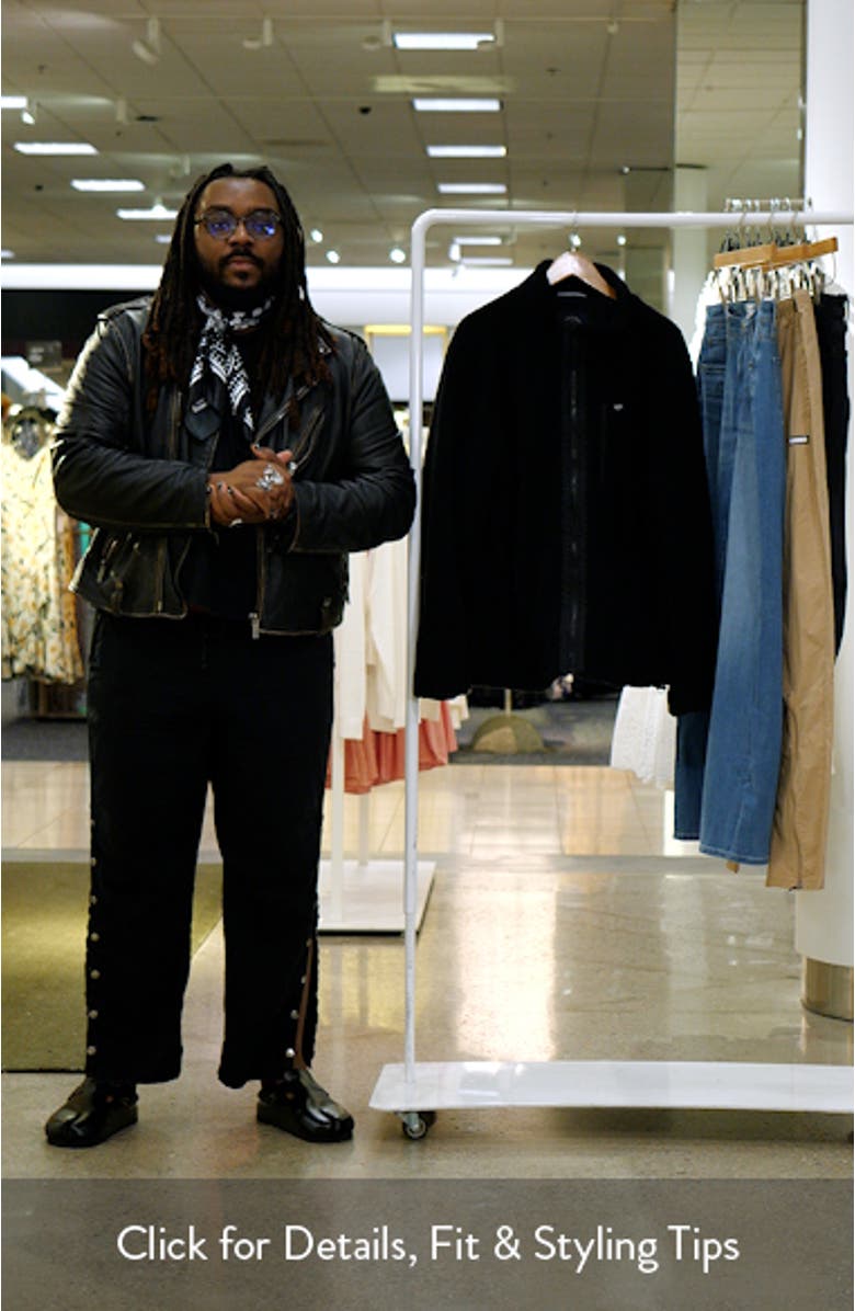 Faux Shearling Zip Front Jacket, sales video thumbnail