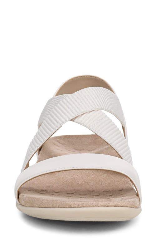 Vionic Raina Slingback Sandal In White