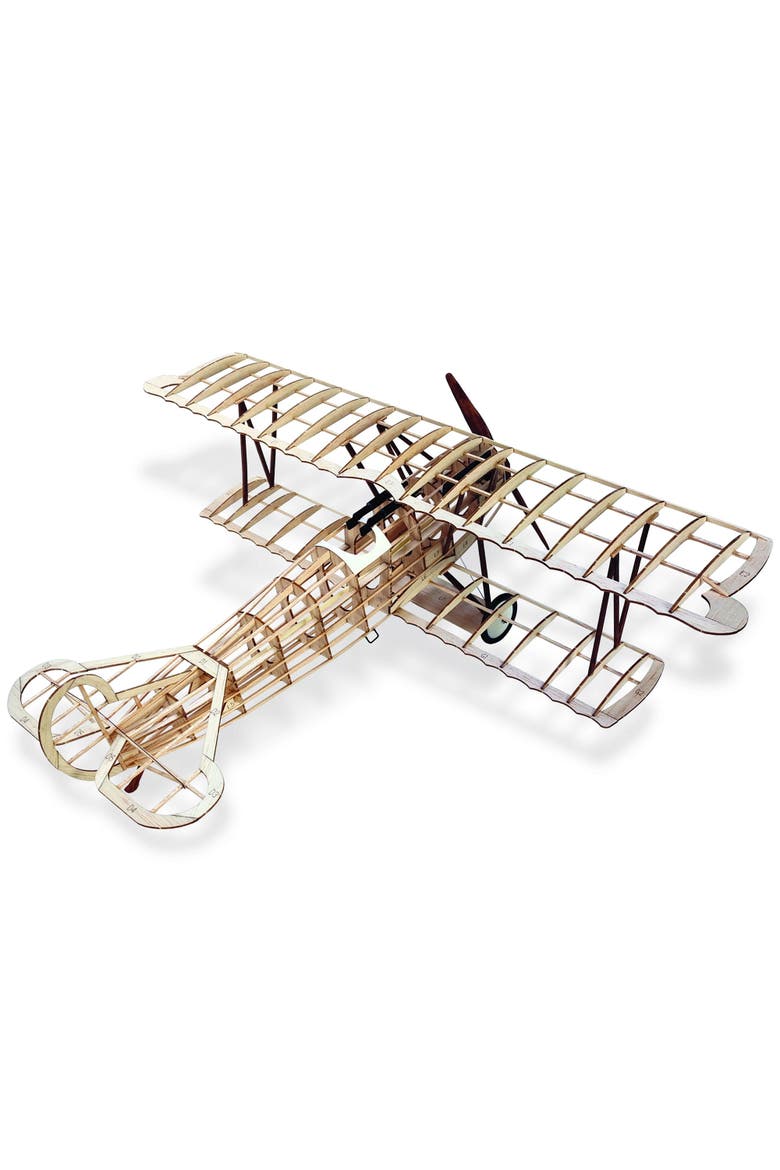 100th Anniversary Series, Fokker D-7, Diy Airplane Model Kit, Alternate, color, Multicolored
