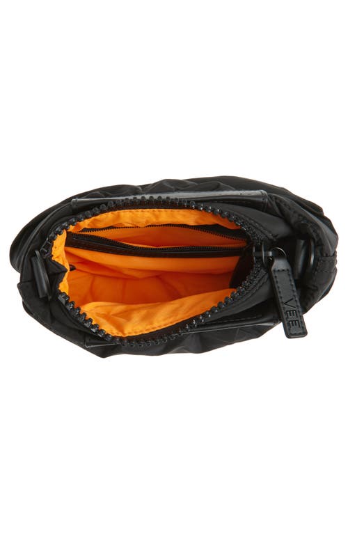 Veecollective Caba Cloud Recycled Polyester Clutch In Black