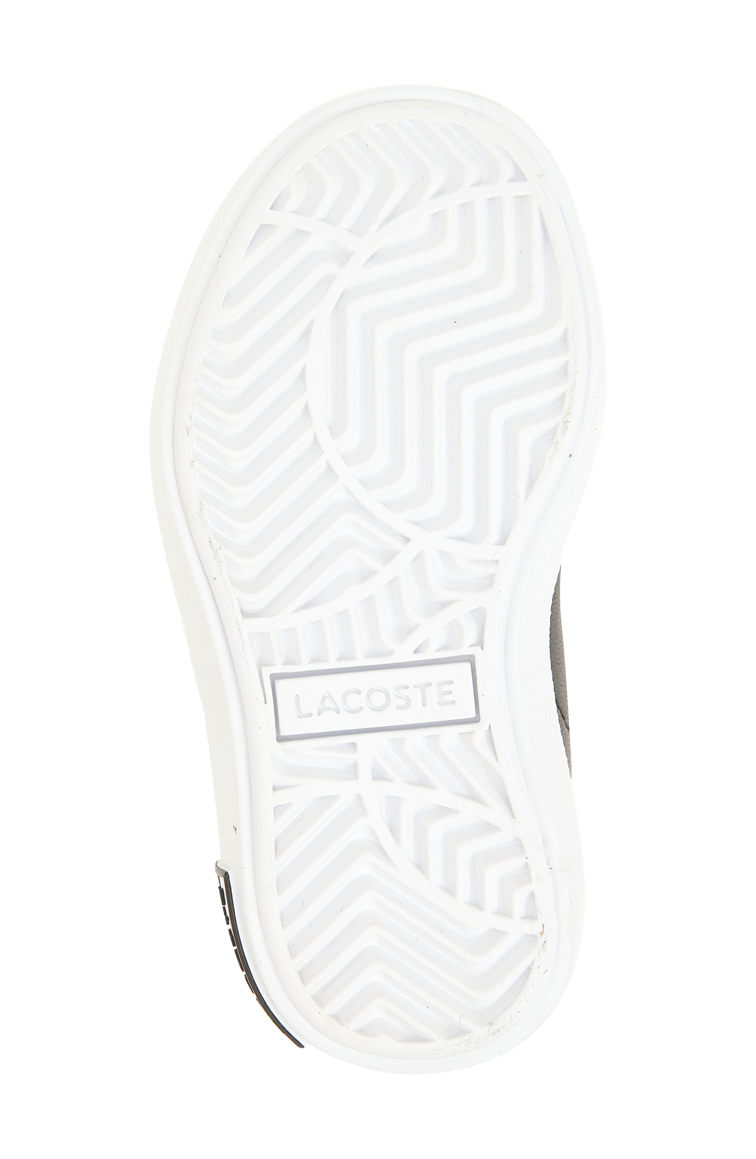 Lacoste Kids' Powercourt Sneaker, Alternate, color, Black/ White