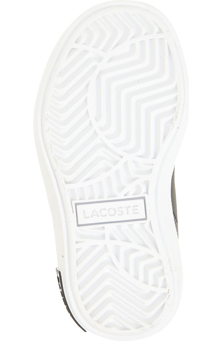 Lacoste Kids' Powercourt Sneaker, Alternate, color, Black/ White