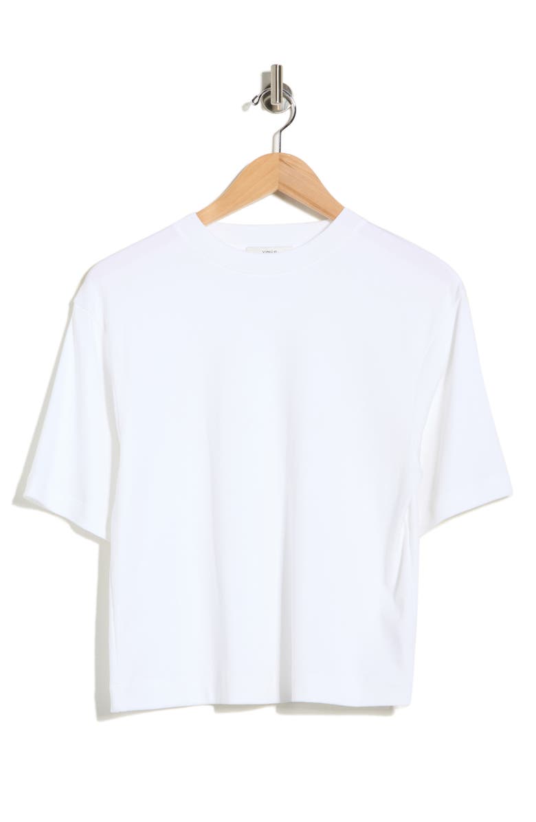 Vince Pima Cotton Wide Sleeve T-Shirt, Alternate, color, Off White