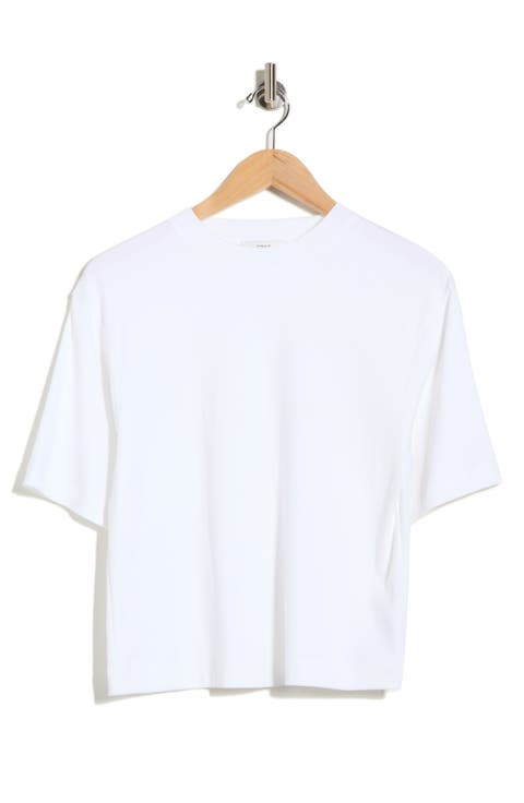Pima Cotton Wide Sleeve T-Shirt