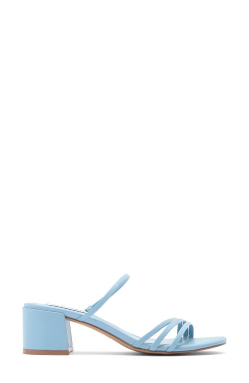 Steve Madden Miari Slide Sandal In Blue