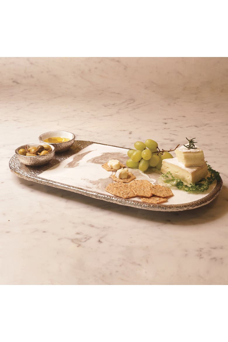 Dansbury Cheese Board, Main, color, Silver