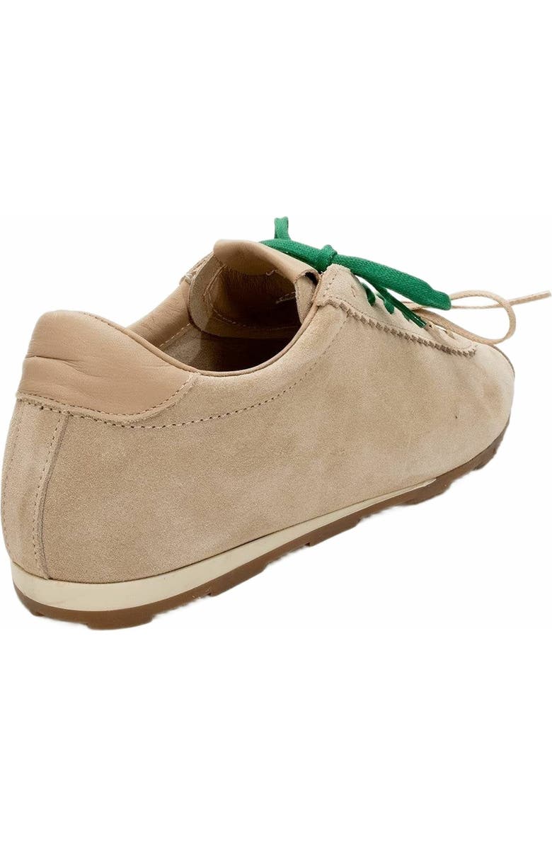 Forever & Always Shoes Crea Leather Sneakers, Alternate, color, Beige Suede Leather
