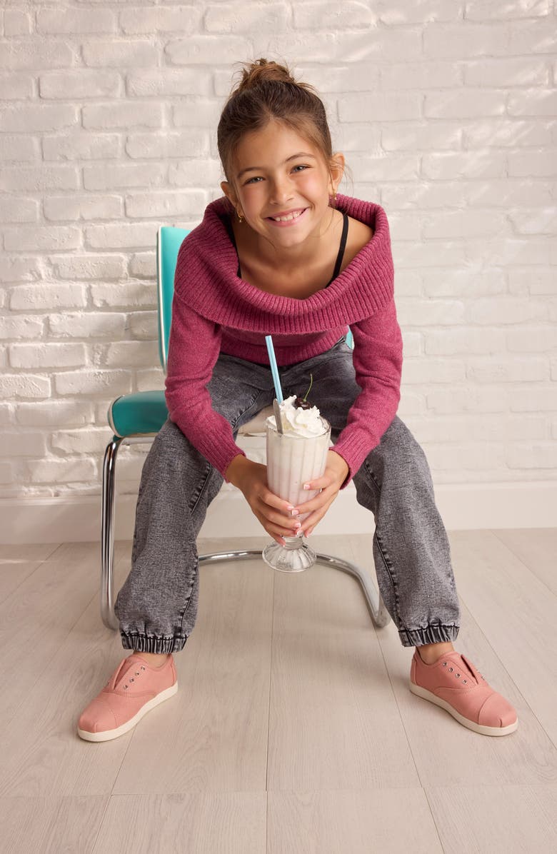 TOMS Kids' Cordones Plus Sneaker, Alternate, color,