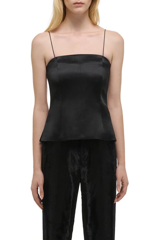 Helmut Lang Minimal Slip Top In Black