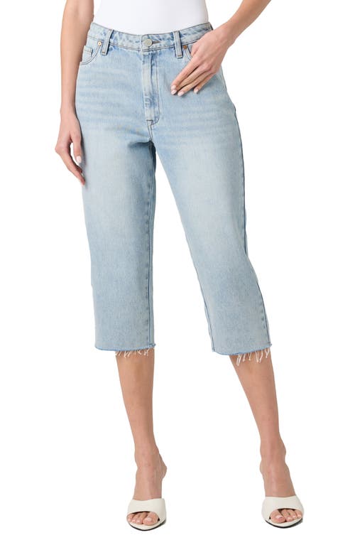 BLANKNYC BLANKNYC RAW HEM CUTOFF CROP CAPRI JEANS 