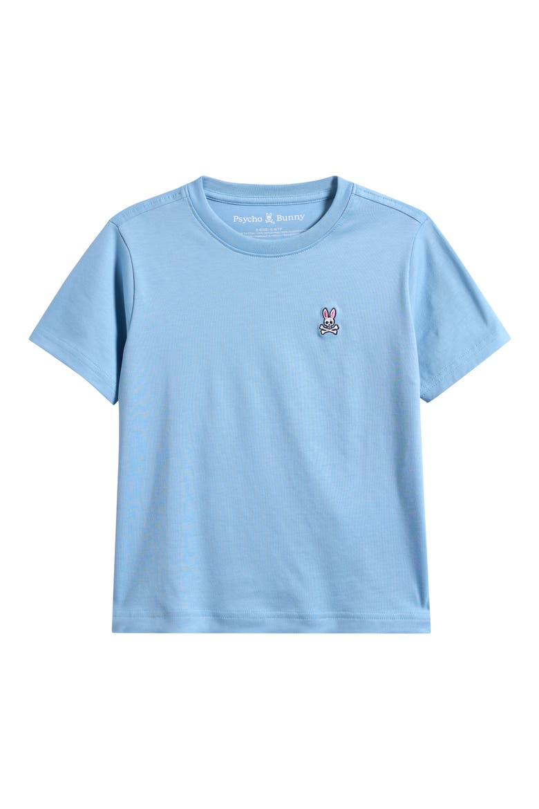 Kids' Classic Logo Embroidered Crewneck T-Shirt, Main, color, GLACIER LAKE