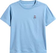 Psycho Bunny Kids' Classic Logo Embroidered Crewneck T-Shirt