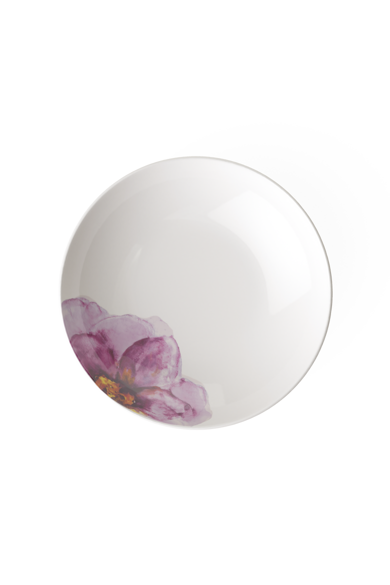 Rose Garden Individual Pasta Bowl, Main, color, pink
