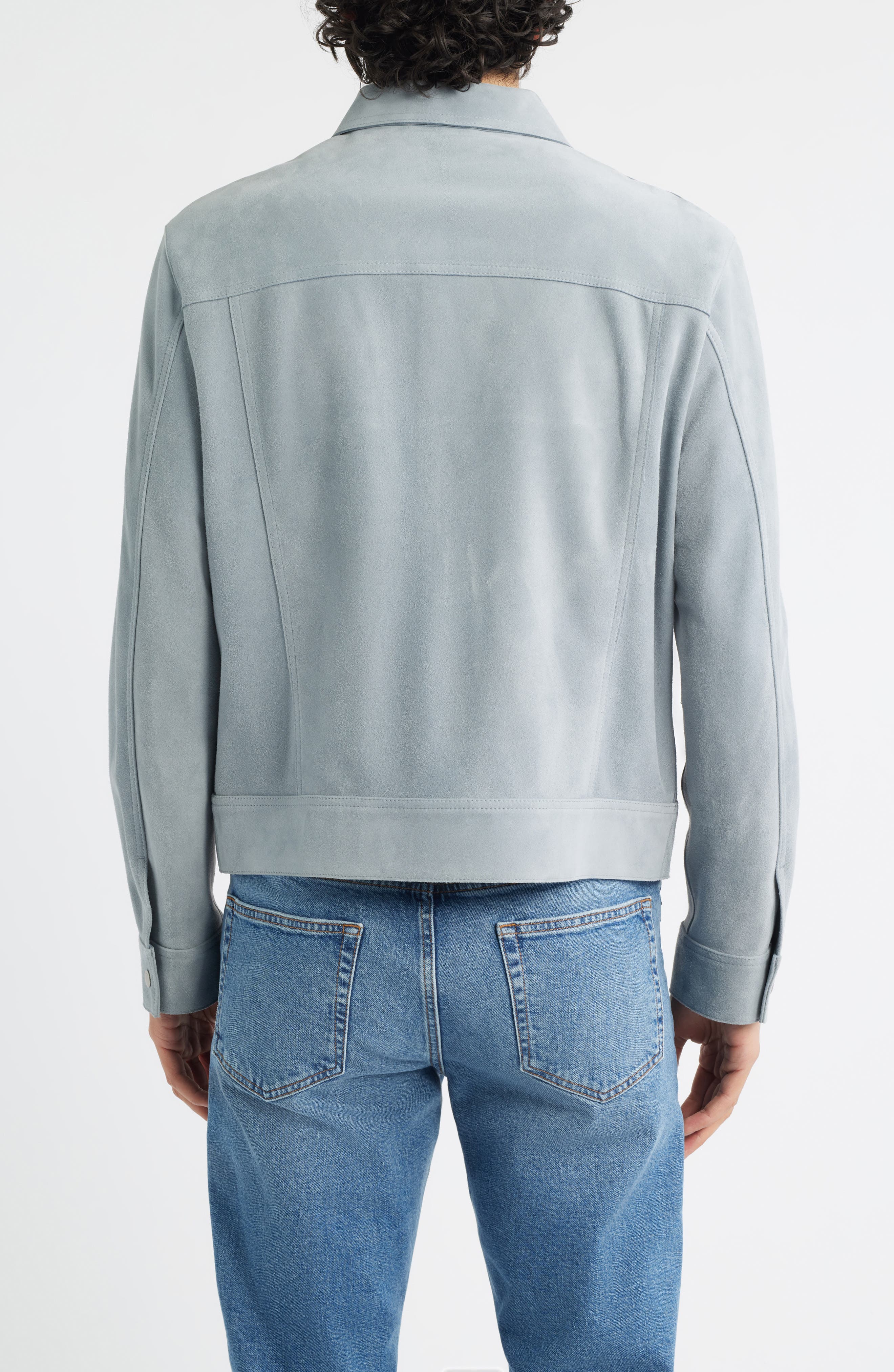 Suede Trucker Jacket - image 4