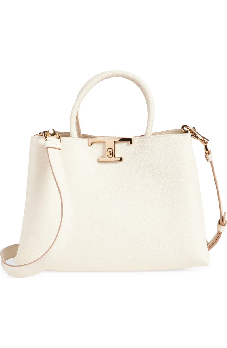 Tod's Small T-Timeless Leather Handbag, Main, color,