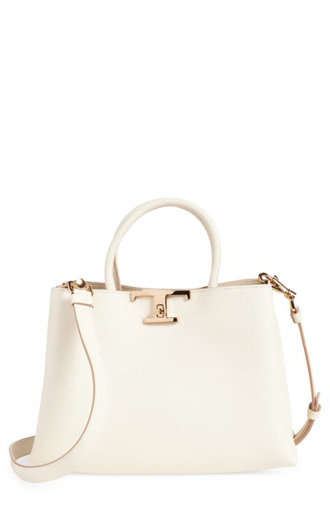 Small T-Timeless Leather Handbag