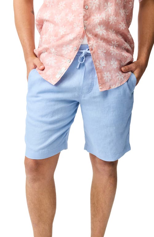 Rodd & Gunn Linen 9 Resort Shorts In Chambray