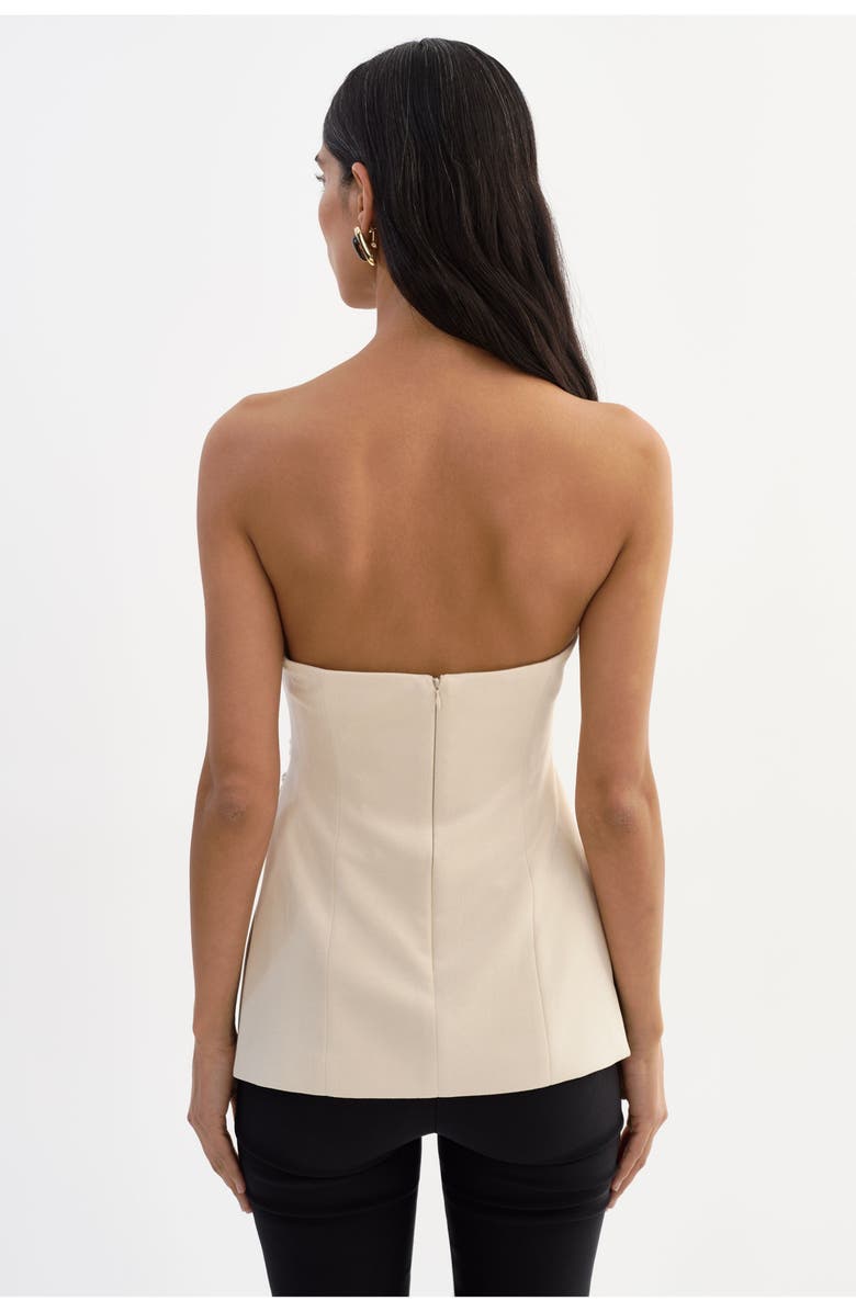 LAMARQUE Laia | Faux Suede Bustier, Alternate, color, Opal